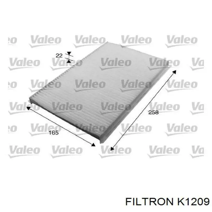 Купити K1209 Filtron Фільтр салону вугільний
