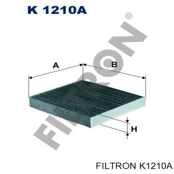 Фільтр повітряний обігрівача Filtron K1210A ціна, від 7.05 USD