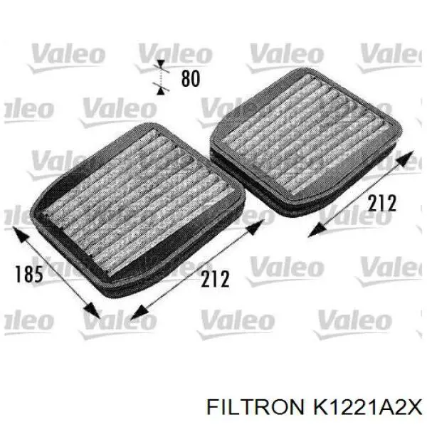 Купити K1221A2X Filtron Фільтр салону вугільний