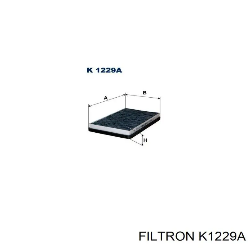 Фільтр повітряний обігрівача Filtron K1229A ціна, від 13.55 USD