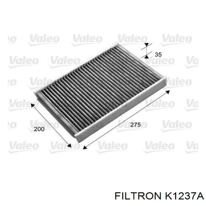 Купити K1237A Filtron Фільтр салону вугільний