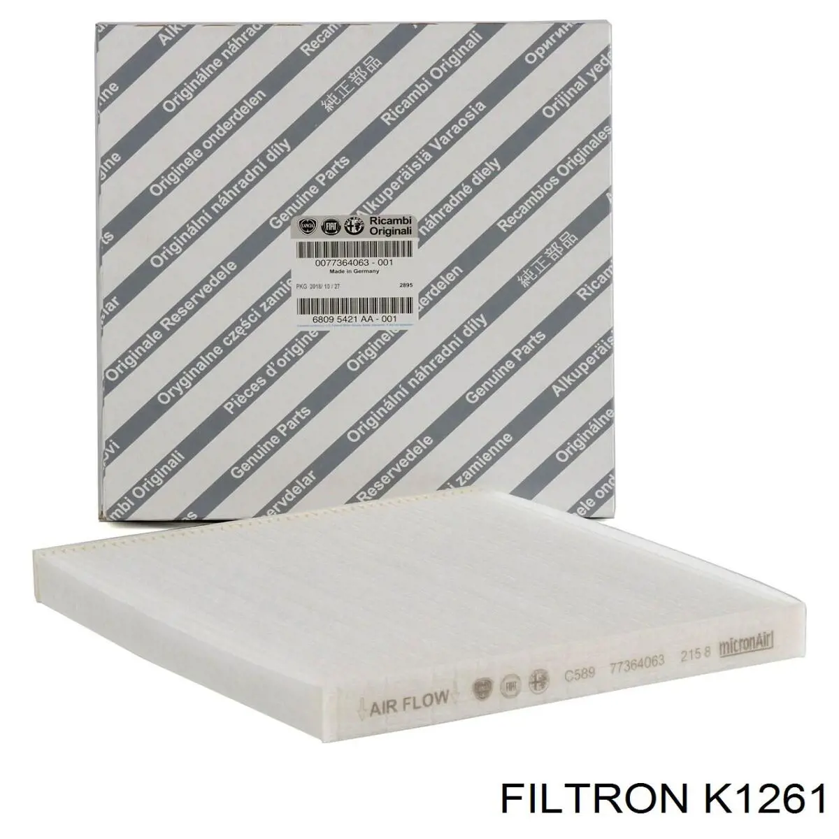 Фільтр салону K1261 Filtron