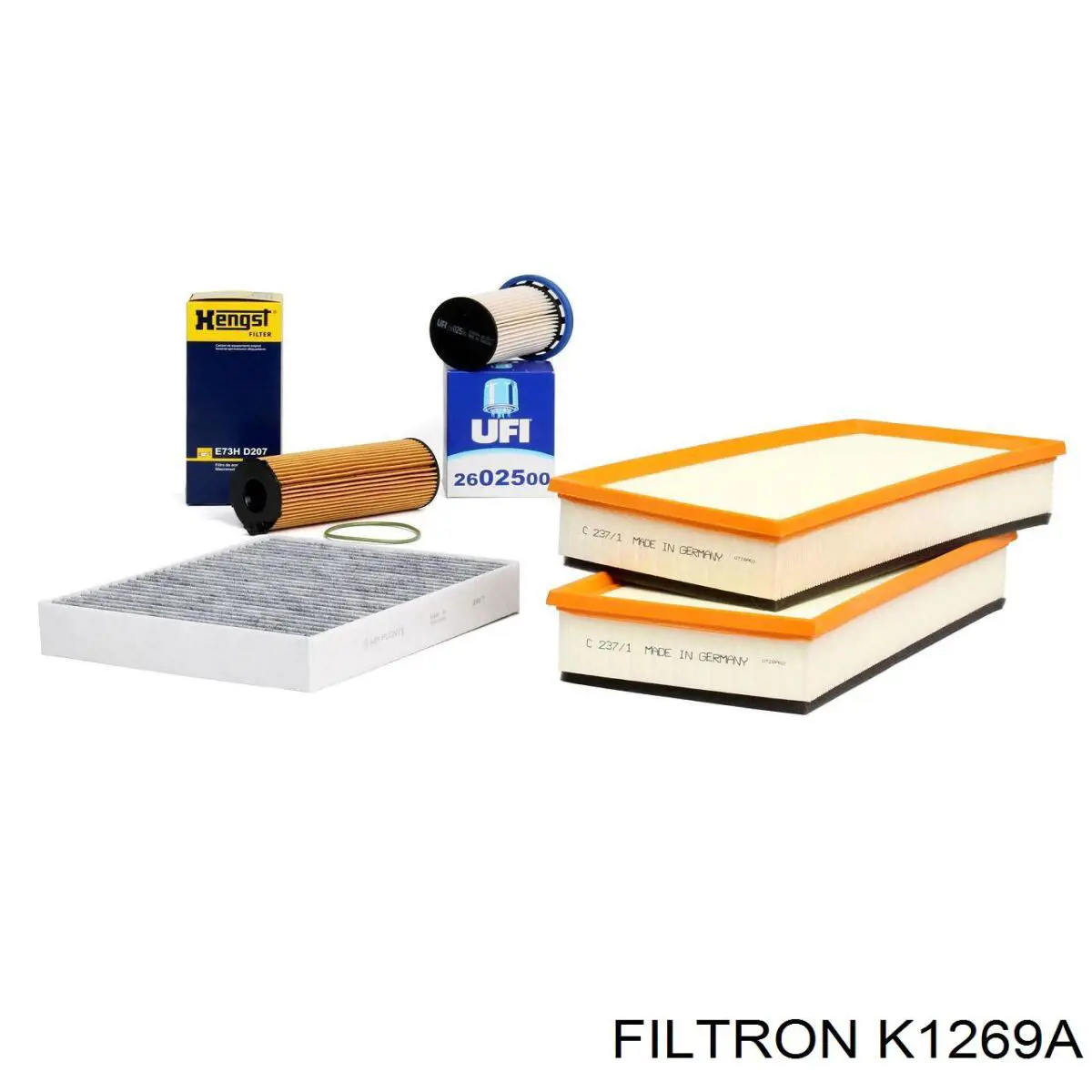 Фільтр повітряний обігрівача Filtron K1269A ціна, від 12.67 USD