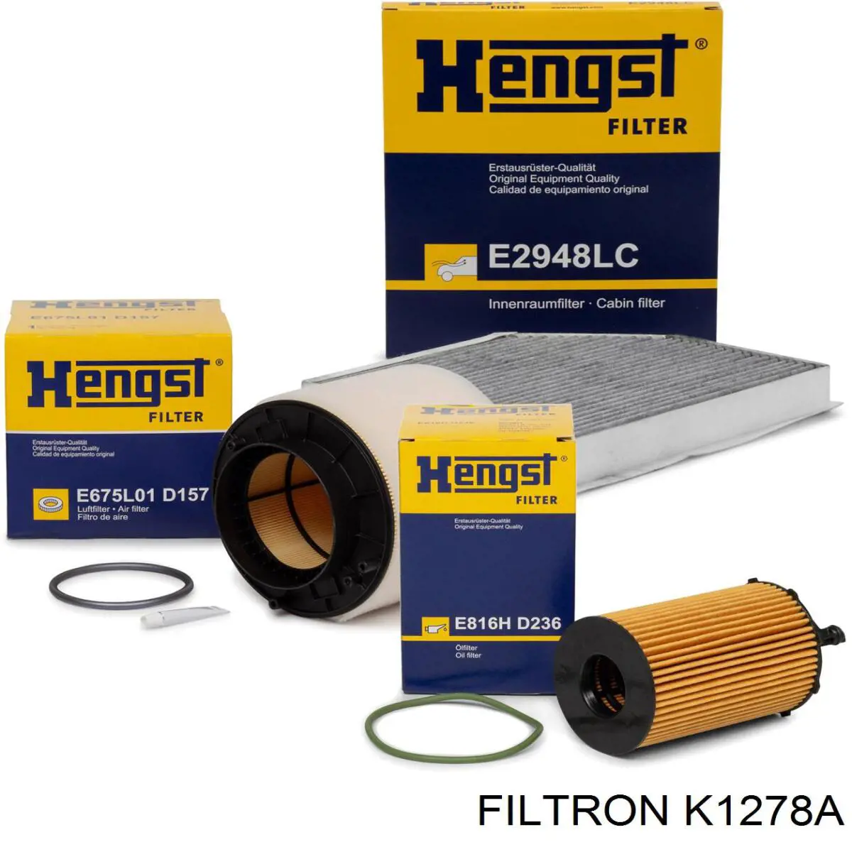 Повітряний фільтр салону Filtron K1278A