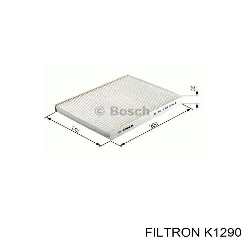 Фільтр повітряний обігрівача Filtron K1290 ціна, від 7.86 USD