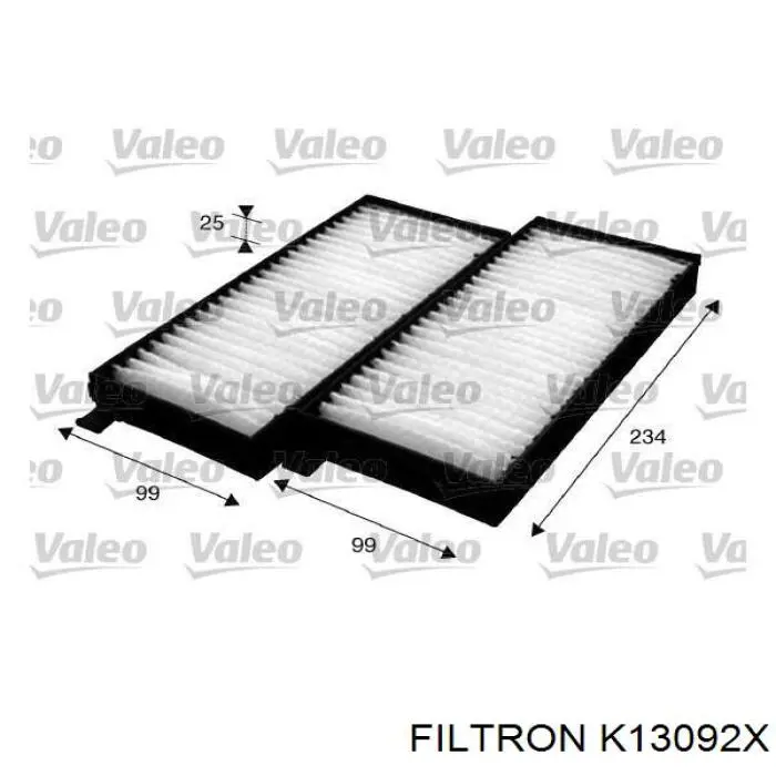 Купити K13092X Filtron Фільтр салону вугільний