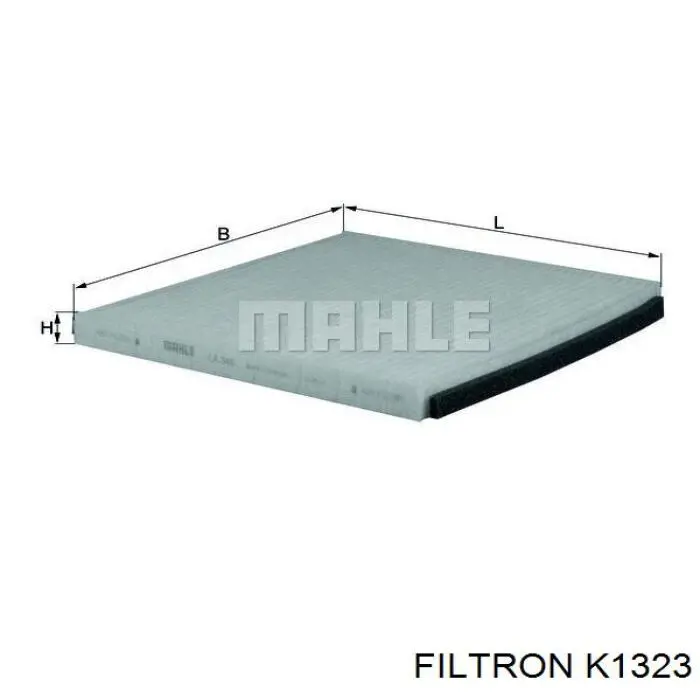Купити K1323 Filtron Фільтр салону вугільний
