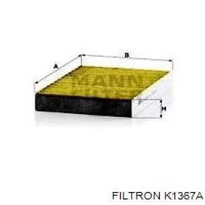 Купити K1367A Filtron Фільтр салону вугільний