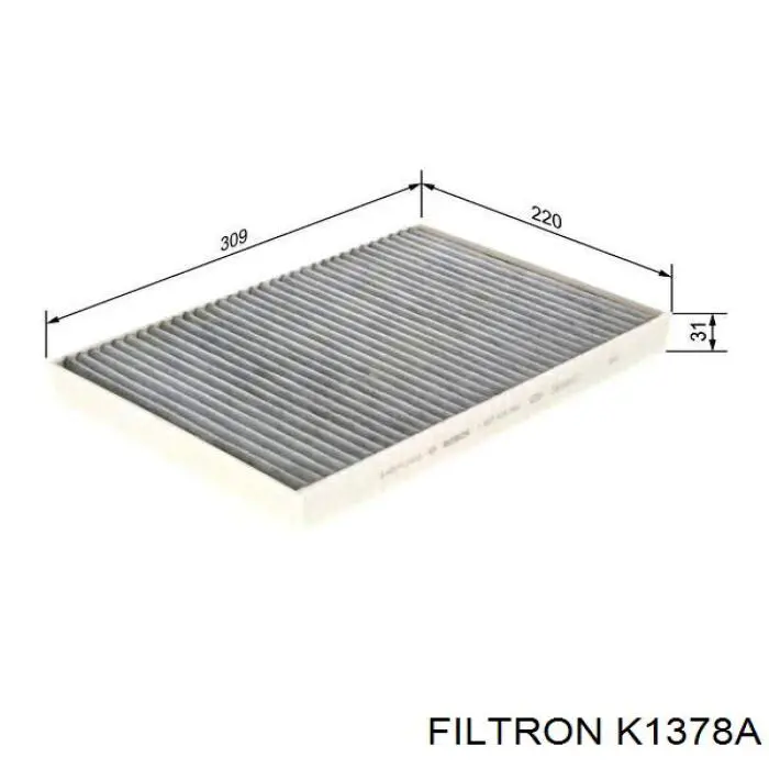 Повітряний фільтр салону Filtron K1378A