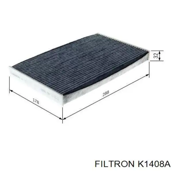Купити K1408A Filtron Фільтр салону вугільний