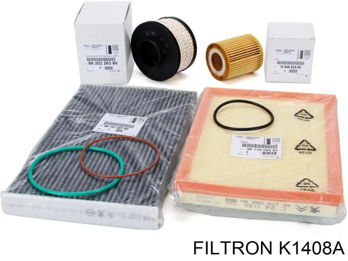 Фільтр повітряний обігрівача Filtron K1408A ціна, від 7.85 USD