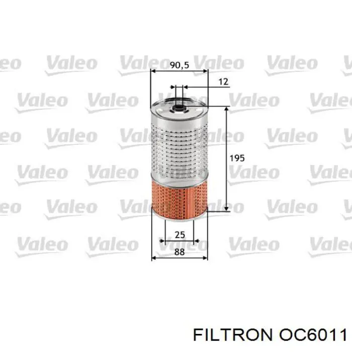 OC6011 Filtron фільтр масляний