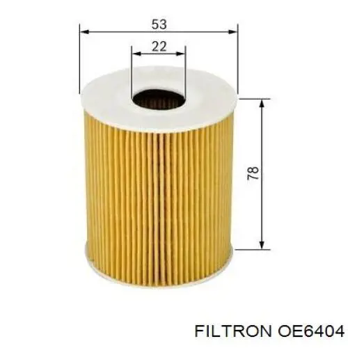 Масляний фільтр двигуна Filtron OE6404 ціна, від 4.16 USD