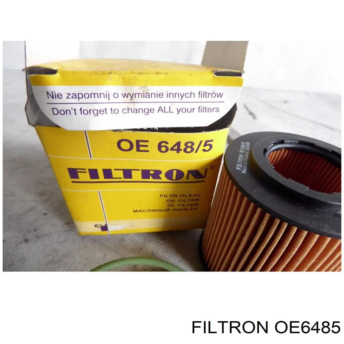 OE6485 Filtron Фільтр масла