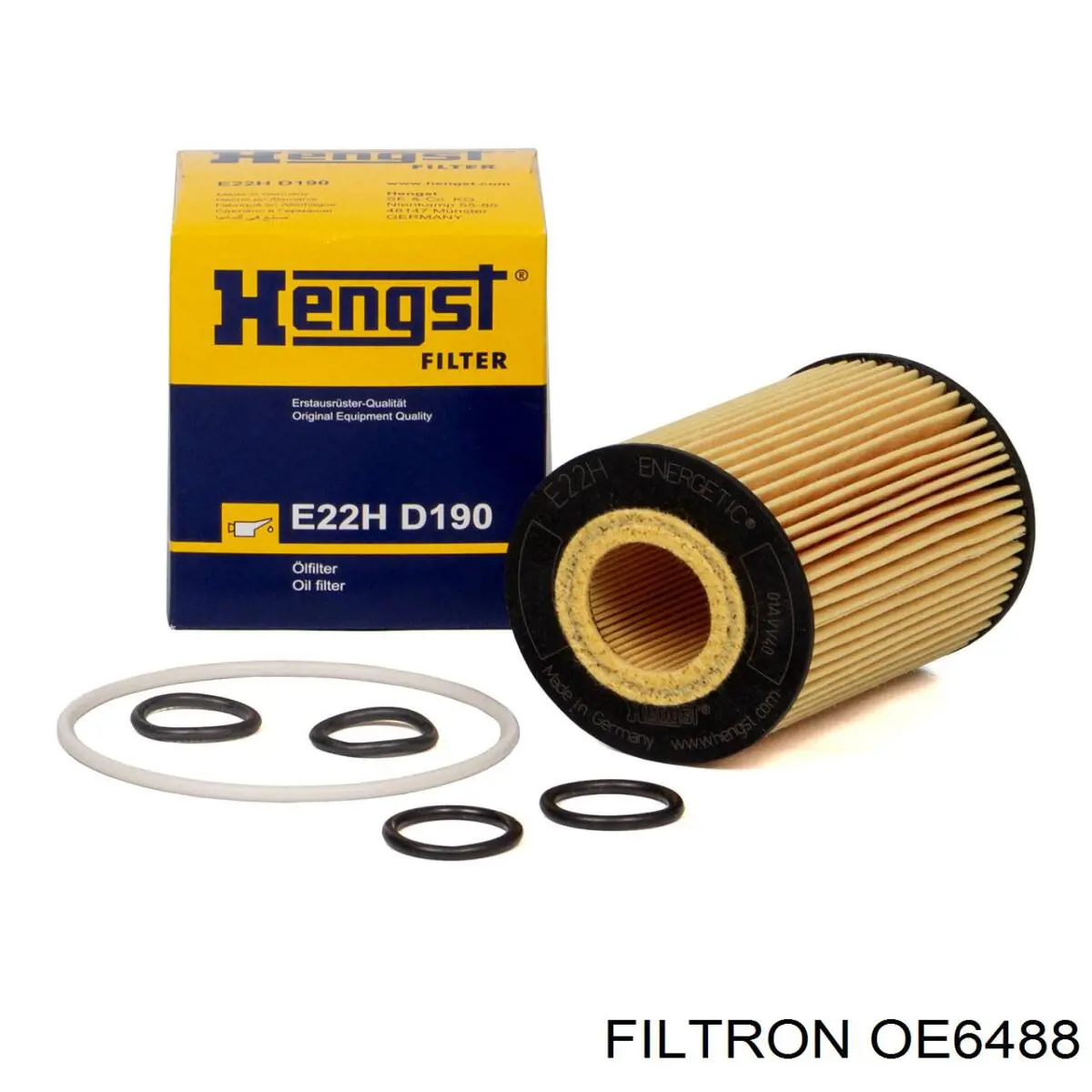 Масляний фільтр двигуна Filtron OE6488 ціна, від 6.94 USD