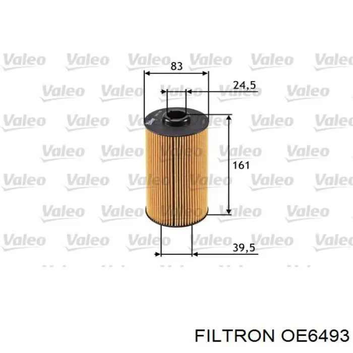 Масляний фільтр OE6493 Filtron