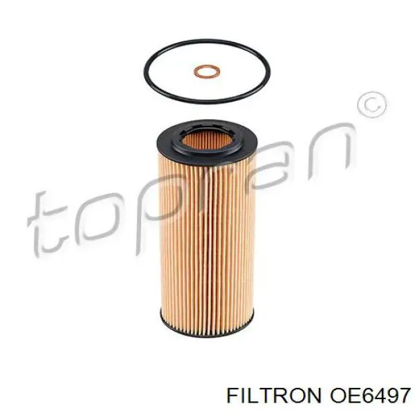 Масляний фільтр двигуна Filtron OE6497 ціна, від 5.12 USD