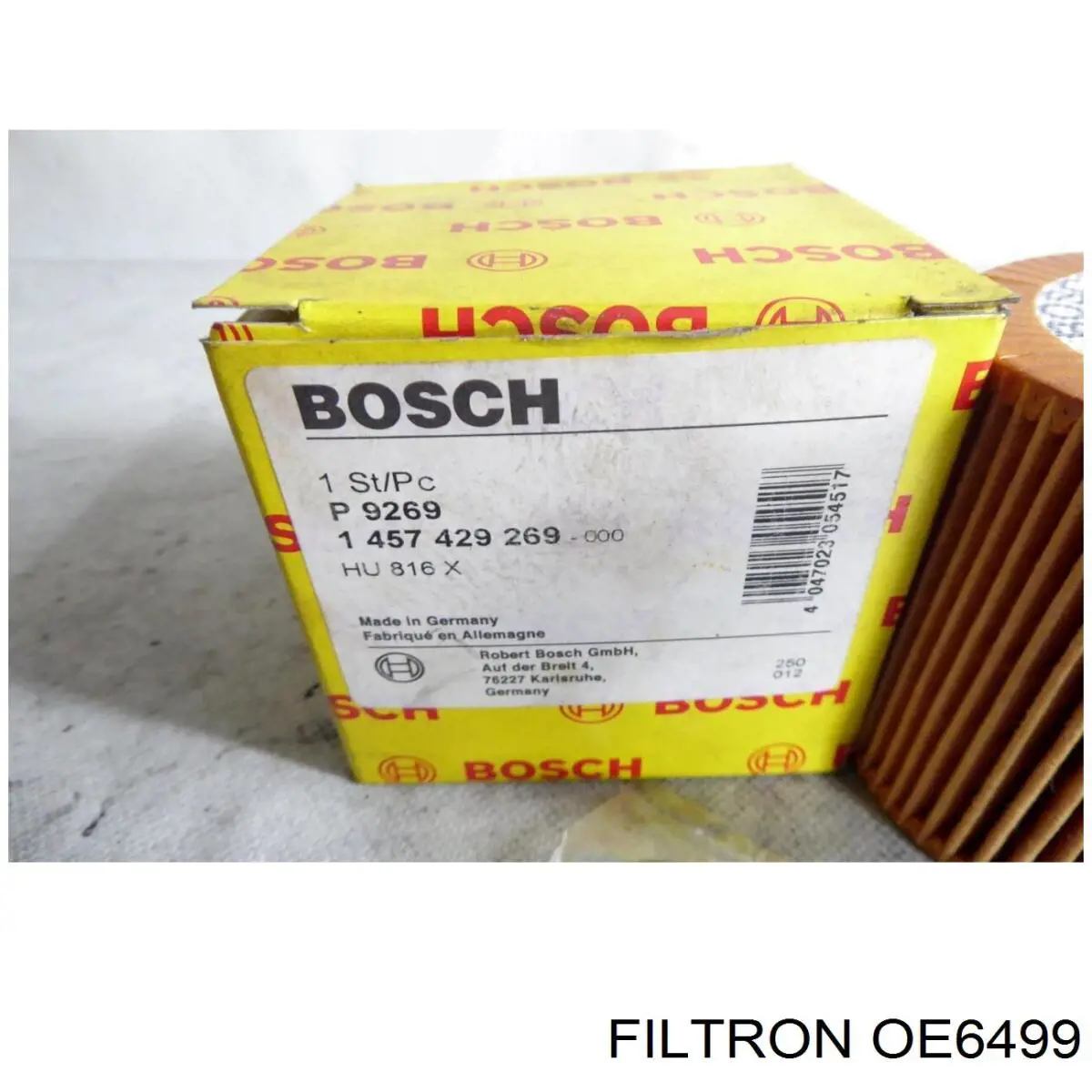Масляний фільтр OE6499 Filtron