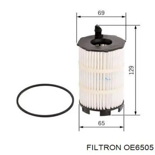 OE6505 Filtron фільтр масляний