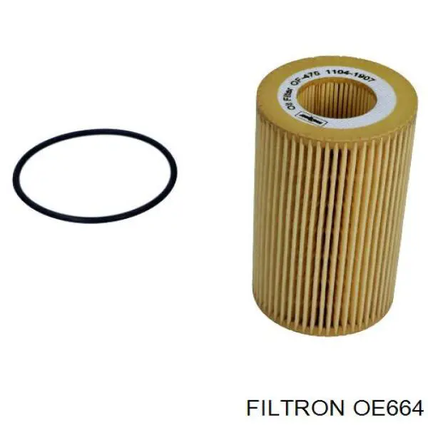 Масляний фільтр двигуна Filtron OE664 ціна, від 12.83 USD