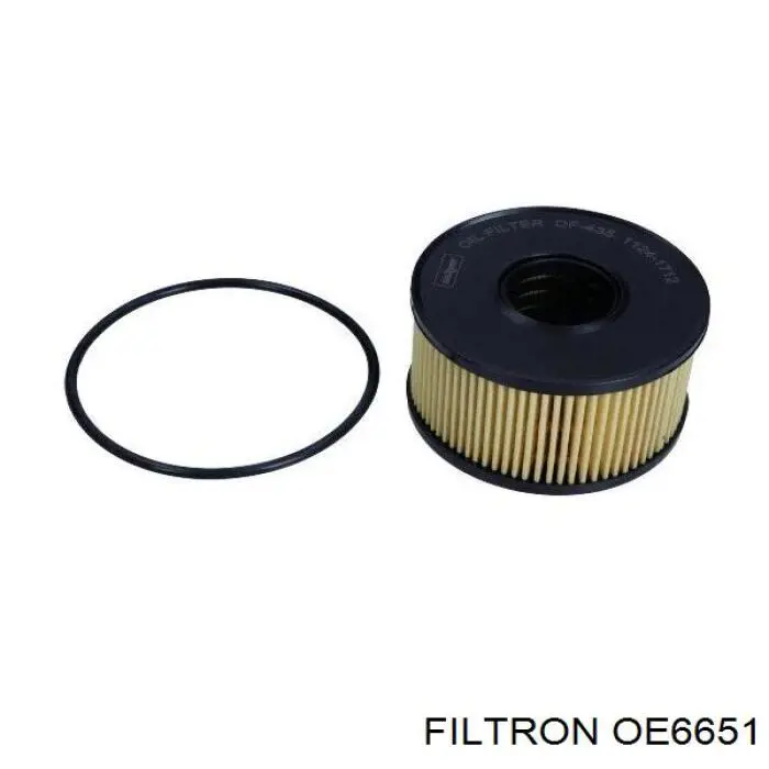 Масляний фільтр двигуна Filtron OE6651 ціна, від 4.76 USD