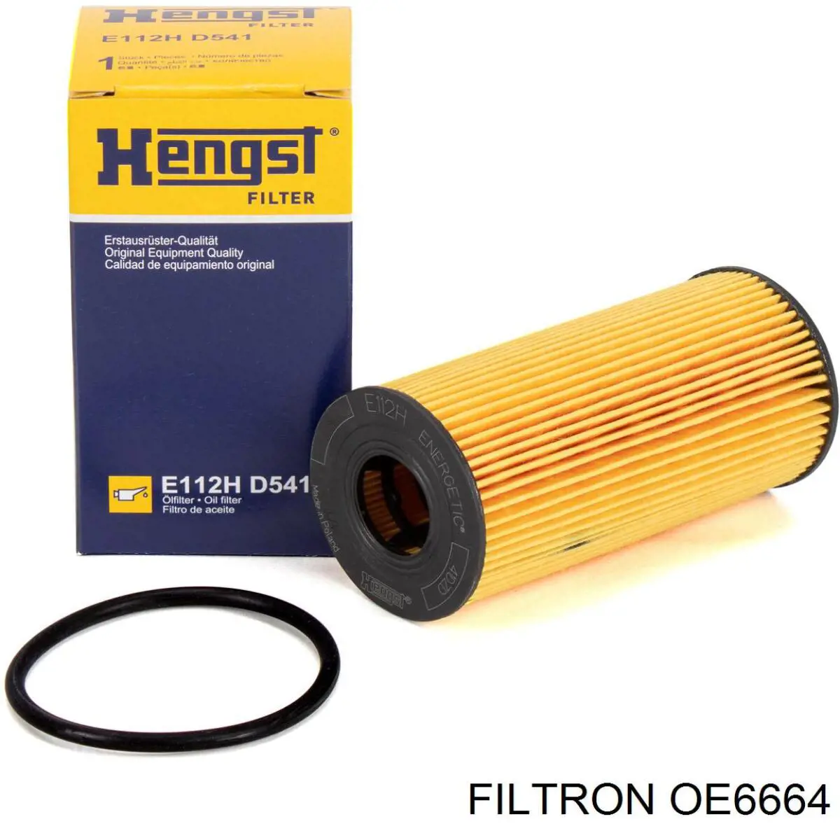 Масляний фільтр двигуна Filtron OE6664 ціна, від 8.24 USD