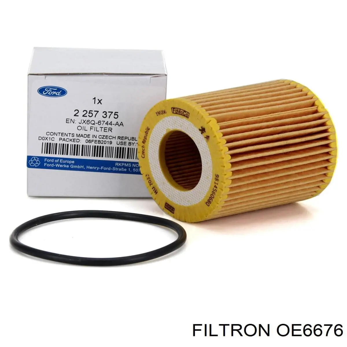 Масляний фільтр двигуна Filtron OE6676 ціна, від 8.82 USD