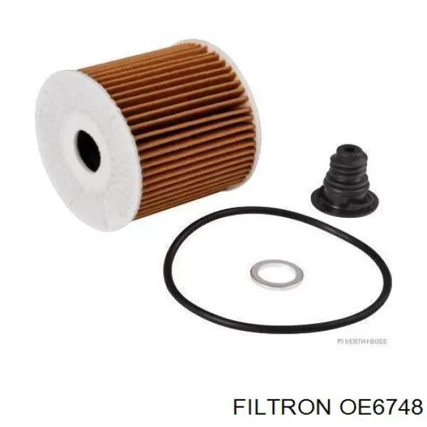 Масляний фільтр двигуна Filtron OE6748 ціна, від 8.86 USD