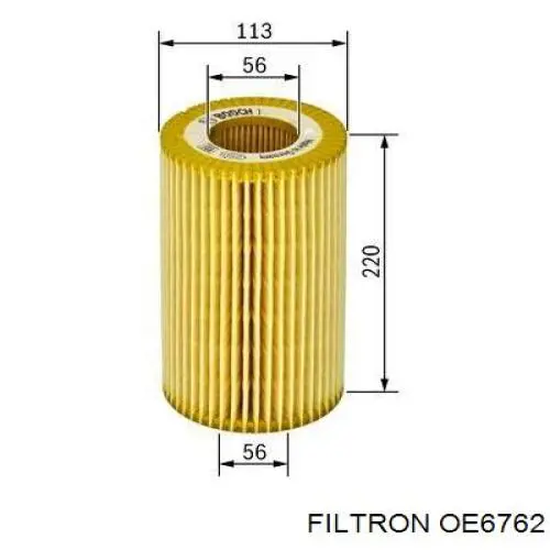 OE6762 Filtron фільтр масляний