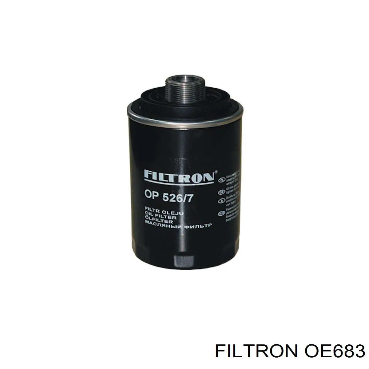 Масляний фільтр двигуна Filtron OE683 ціна, від 6.75 USD