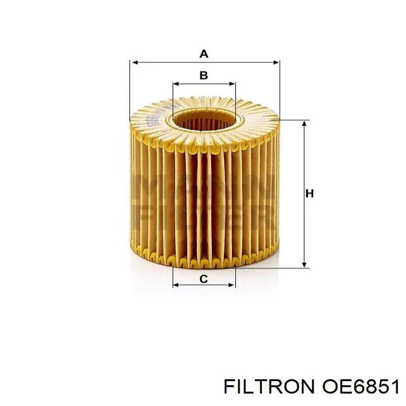 Купити OE6851 Filtron Фільтр очищення масла відцентровий