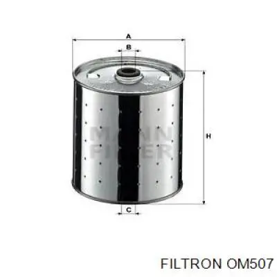 Масляний фільтр двигуна Filtron OM507 ціна, від 6.51 USD