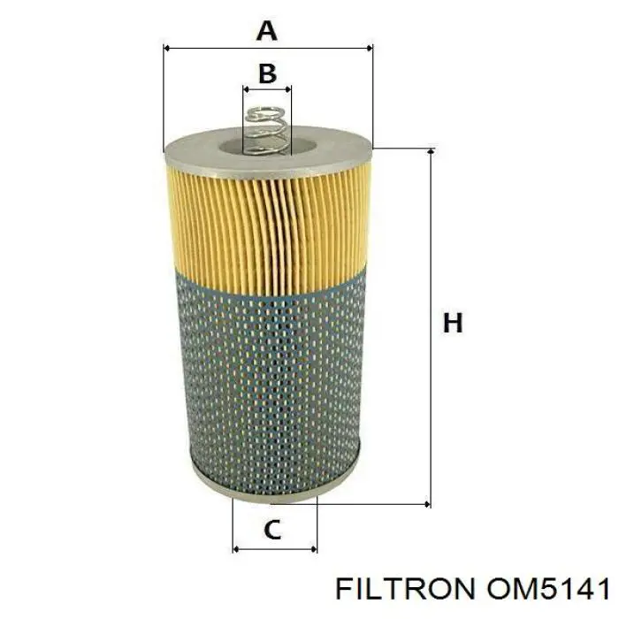 Масляний фільтр OM5141 Filtron