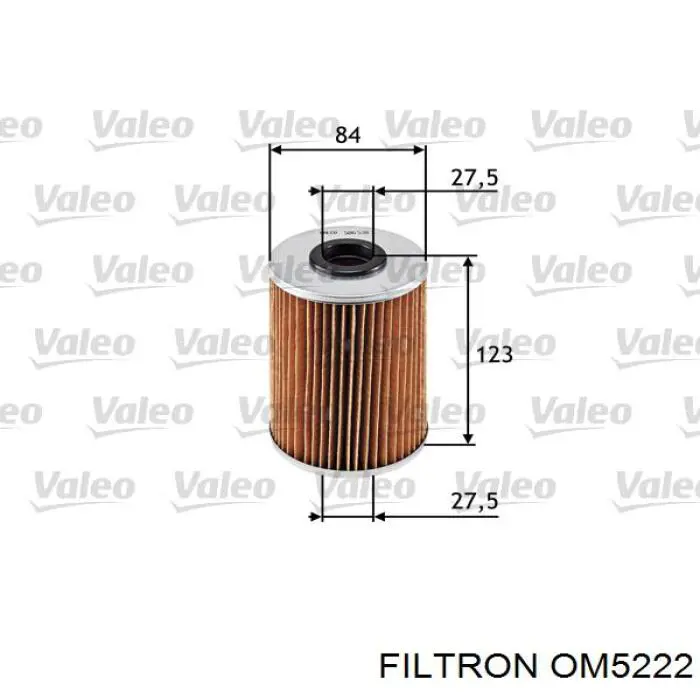 Фільтр масляний OM5222 Filtron