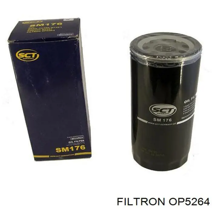 Масляний фільтр OP5264 Filtron