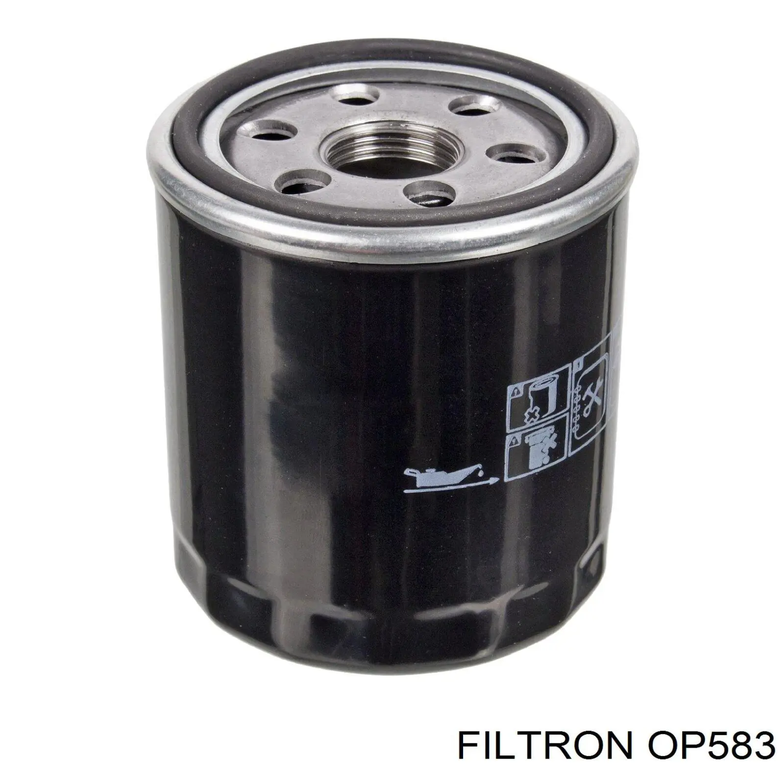 Масляний фільтр двигуна Filtron OP583 ціна, від 4.73 USD