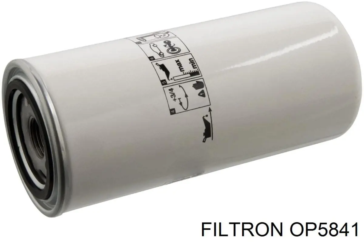 Масляний фільтр двигуна Filtron OP5841 ціна, від 11.49 USD