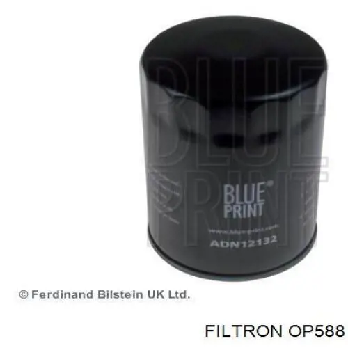 Масляний фільтр двигуна Filtron OP588 ціна, від 9.91 USD