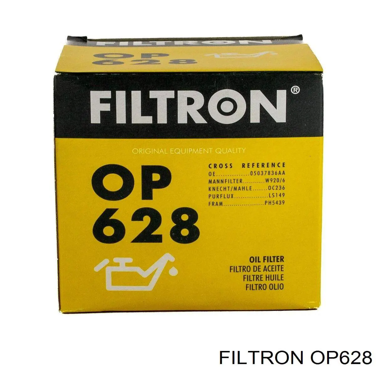 OP628 Filtron фільтр масляний