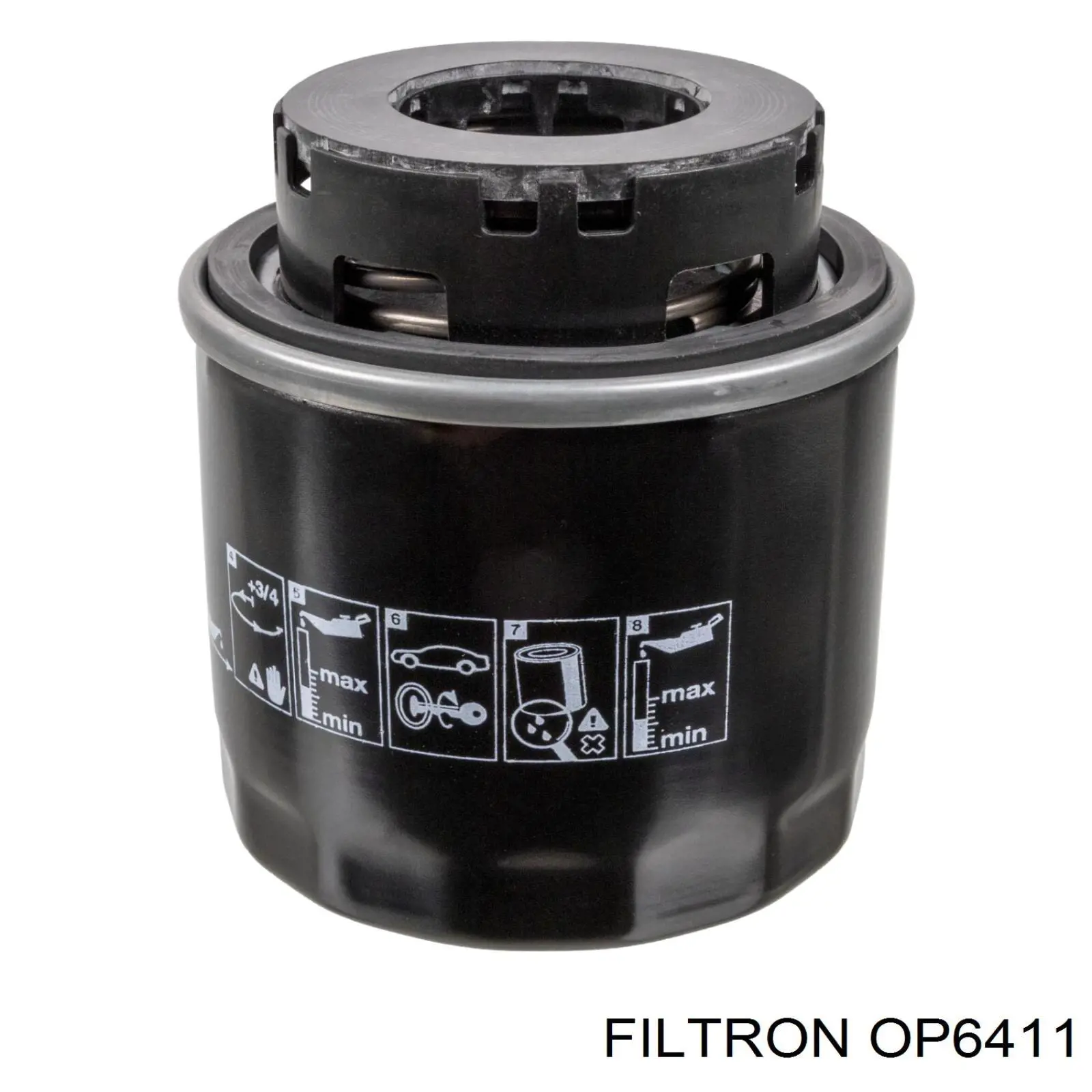 Масляний фільтр двигуна Filtron OP6411 ціна, від 10.82 USD
