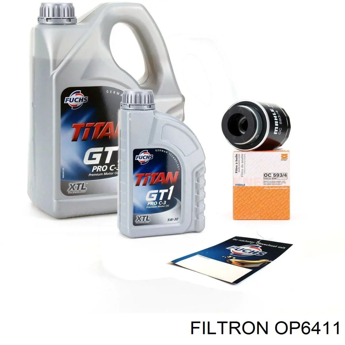 Фільтр масляний Filtron OP6411