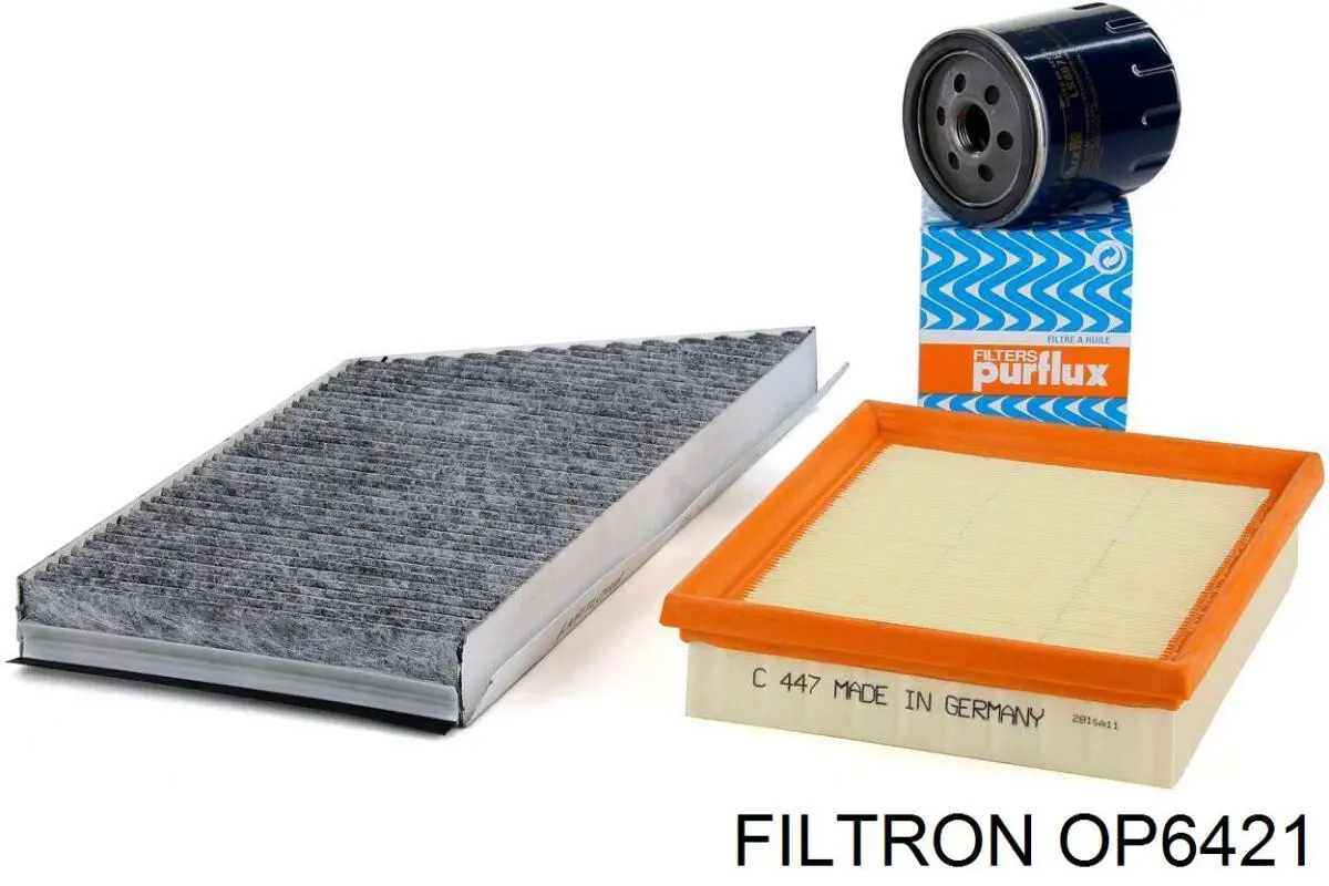 Масляний фільтр двигуна Filtron OP6421 ціна, від 5.07 USD