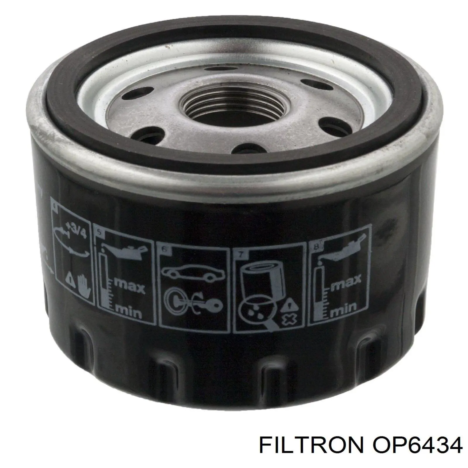 Масляний фільтр двигуна Filtron OP6434 ціна, від 5.22 USD