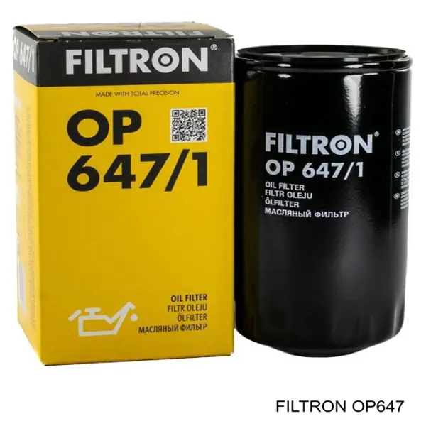 Купити OP647 Filtron Фільтр очищення масла відцентровий
