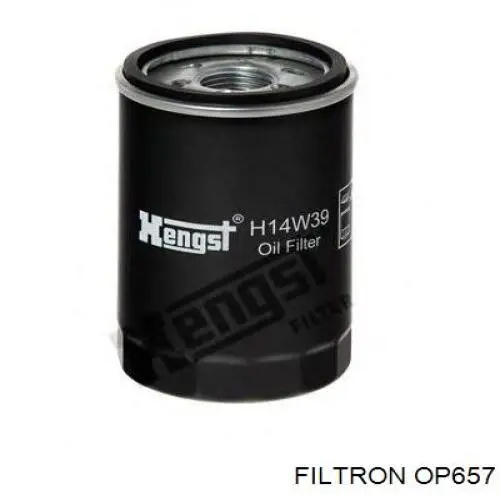 Масляний фільтр двигуна Filtron OP657 ціна, від 456.31 UAH