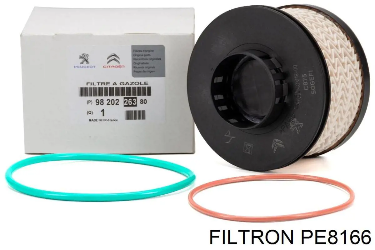 Фільтр тонкого очищення палива Filtron PE8166 ціна, від 19.23 USD