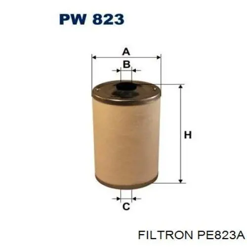 PE823A Filtron фільтр паливний