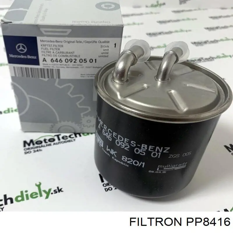 Фільтр паливний Filtron PP8416
