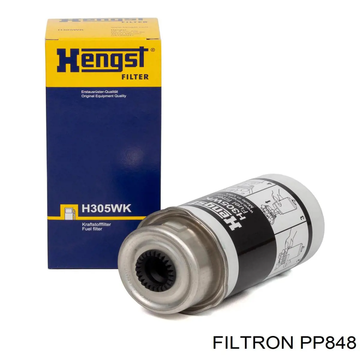 Купити PP848 Filtron Фільтр-відстійник палива грубої очистки