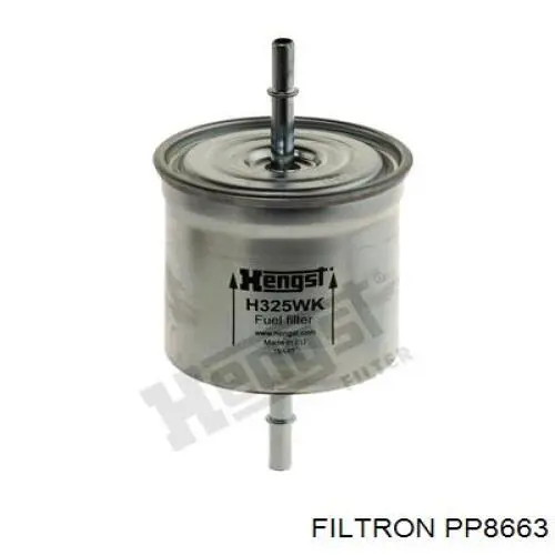 Фільтр тонкого очищення палива Filtron PP8663 ціна, від 21.34 USD